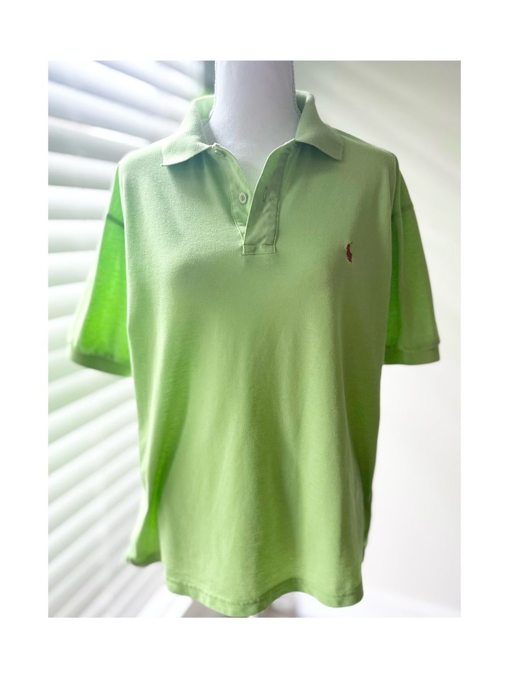 Ralph Lauren Short-Sleeve Polo in Light Green